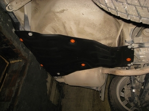 Защита заднего бампера Nissan X-Trail 2007-2014 г.в.