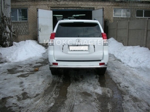 Защита заднего бампера удлиненная с угловой защитой (если без пневмоподвески) Toyota Land Cruiser Prado 150 (2010 - 2013) - Тюнинг ВАЗ Лада VIN: no.23972. 