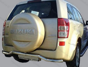 Защита заднего бампера волна Suzuki Grand Vitara (2005 - 2007)