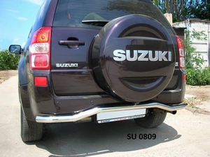 Защита заднего бампера волна Suzuki Grand Vitara (2008)