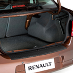 Защитная накладка на задний бампер Renault Logan-2