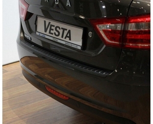 Защитная накладка на задний бампер ВАЗ “LADA Vesta”
