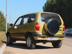 Защитный бокс для запасного колеса Chevrolet Niva - Тюнинг ВАЗ Лада VIN: no.44951. 