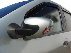 Зеркала заднего вида Логан НЛ-Уго Asf с электроприводом, повторителем поворота и обогревом для Renault Logan, Sandero, Duster, LADA Largus